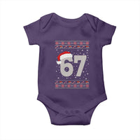 Funny Six Seven 6 7 Meme Ugly Christmas Baby Onesie Gen Alpha Slang - Wonder Print Shop