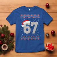 Funny Six Seven 6 7 Meme Ugly Christmas T Shirt Gen Alpha Slang - Wonder Print Shop