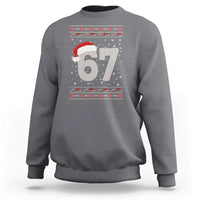 Funny Six Seven 6 7 Meme Ugly Christmas Sweatshirt Gen Alpha Slang - Wonder Print Shop
