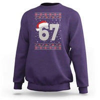 Funny Six Seven 6 7 Meme Ugly Christmas Sweatshirt Gen Alpha Slang - Wonder Print Shop