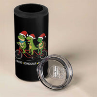 Subtle FDT Christmas 4 in 1 Can Cooler Tumbler Frog Dinosaur Turtle Political Satire - Wonder Print Shop