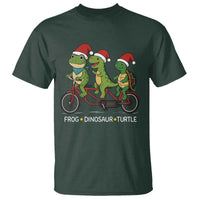 Subtle FDT Christmas T Shirt Frog Dinosaur Turtle Political Satire - Wonder Print Shop