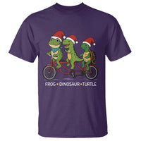 Subtle FDT Christmas T Shirt Frog Dinosaur Turtle Political Satire - Wonder Print Shop
