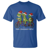 Subtle FDT Christmas T Shirt Frog Dinosaur Turtle Political Satire - Wonder Print Shop