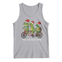 Subtle FDT Christmas Tank Top Frog Dinosaur Turtle Political Satire - Wonder Print Shop