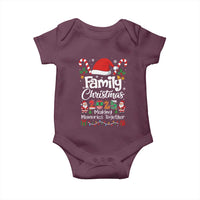 Family Christmas 2025 Baby Onesie Matching Xmas Squad Santa - Wonder Print Shop
