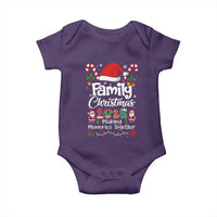 Family Christmas 2025 Baby Onesie Matching Xmas Squad Santa - Wonder Print Shop