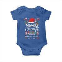 Family Christmas 2025 Baby Onesie Matching Xmas Squad Santa - Wonder Print Shop