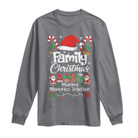 Family Christmas 2025 Long Sleeve Shirt Matching Xmas Squad Santa - Wonder Print Shop