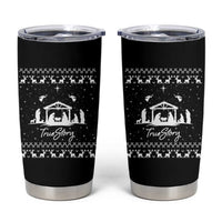 Nativity Scene Christmas Tumbler Cup Christian True Story Jesus Birth Ugly Xmas - Wonder Print Shop