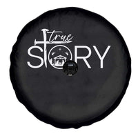 Christian True Story Spare Tire Cover Nativity Scene Christmas Faith Cross Jesus Birth - Wonder Print Shop