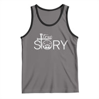 Christian True Story Tank Top Nativity Scene Christmas Faith Cross Jesus Birth - Wonder Print Shop