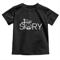Christian True Story Toddler T Shirt Nativity Scene Christmas Faith Cross Jesus Birth - Wonder Print Shop