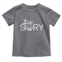 Christian True Story Toddler T Shirt Nativity Scene Christmas Faith Cross Jesus Birth - Wonder Print Shop