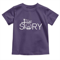 Christian True Story Toddler T Shirt Nativity Scene Christmas Faith Cross Jesus Birth - Wonder Print Shop