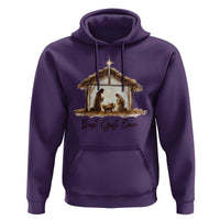 Nativity Scene Hoodie Christian Christmas Jesus Best Gift Ever - Wonder Print Shop