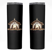 Nativity Scene Skinny Tumbler Christian Christmas Jesus Best Gift Ever - Wonder Print Shop