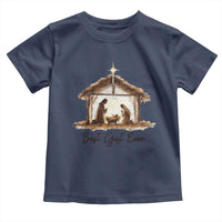 Nativity Scene Toddler T Shirt Christian Christmas Jesus Best Gift Ever - Wonder Print Shop