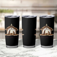 Nativity Scene Tumbler Cup Christian Christmas Jesus Best Gift Ever - Wonder Print Shop