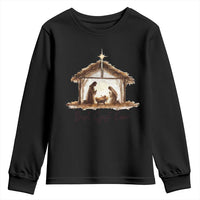 Nativity Scene Youth Sweatshirt Christian Christmas Jesus Best Gift Ever - Wonder Print Shop