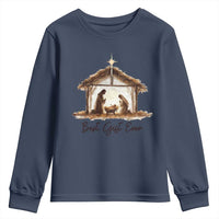 Nativity Scene Youth Sweatshirt Christian Christmas Jesus Best Gift Ever - Wonder Print Shop