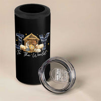 Nativity Scene 4 in 1 Can Cooler Tumbler Christian Christmas Jesus Joy To The World - Wonder Print Shop