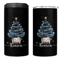 Nativity Scene 4 in 1 Can Cooler Tumbler Jesus Reason Tis The Season Christian Christmas Tree - Wonder Print Shop