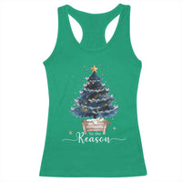 Nativity Scene Racerback Tank Top Jesus Reason Tis The Season Christian Christmas Tree - Wonder Print Shop