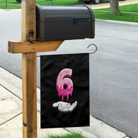 Funny 67 Six Seven Meme Couple Matching Garden Flag Number 6 Baseball Ice Cream Drip - Wonder Print Shop