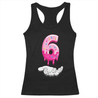 Funny 67 Six Seven Meme Couple Matching Racerback Tank Top Number 6 Baseball Ice Cream Drip - Wonder Print Shop