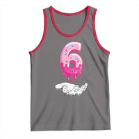 Funny 67 Six Seven Meme Couple Matching Tank Top Number 6 Baseball Ice Cream Drip - Wonder Print Shop