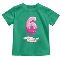 Funny 67 Six Seven Meme Couple Matching Toddler T Shirt Number 6 Baseball Ice Cream Drip - Wonder Print Shop