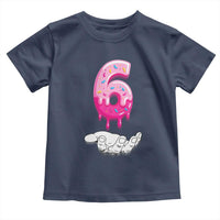 Funny 67 Six Seven Meme Couple Matching Toddler T Shirt Number 6 Baseball Ice Cream Drip - Wonder Print Shop