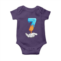 Funny 67 Six Seven Meme Couple Matching Baby Onesie Number 7 Baseball Ice Cream Drip - Wonder Print Shop