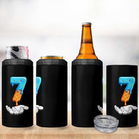 Funny 67 Six Seven Meme Couple Matching 4 in 1 Can Cooler Tumbler Number 7 Baseball Ice Cream Drip - Wonder Print Shop