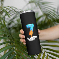 Funny 67 Six Seven Meme Couple Matching Skinny Tumbler Number 7 Baseball Ice Cream Drip - Wonder Print Shop