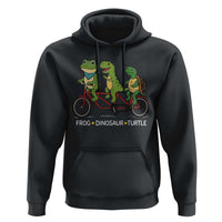 Subtle FDT Hoodie Frog Dinosaur Turtle Political Satire - Wonder Print Shop