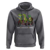 Subtle FDT Hoodie Frog Dinosaur Turtle Political Satire - Wonder Print Shop