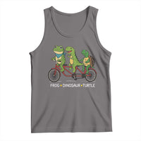 Subtle FDT Tank Top Frog Dinosaur Turtle Political Satire - Wonder Print Shop