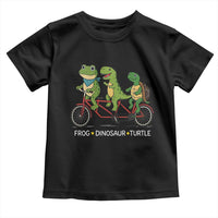 Subtle FDT Toddler T Shirt Frog Dinosaur Turtle Political Satire - Wonder Print Shop