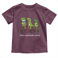 Subtle FDT Toddler T Shirt Frog Dinosaur Turtle Political Satire - Wonder Print Shop