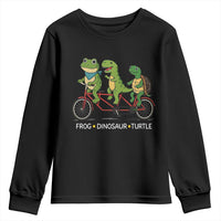 Subtle FDT Youth Sweatshirt Frog Dinosaur Turtle Political Satire - Wonder Print Shop
