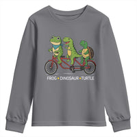 Subtle FDT Youth Sweatshirt Frog Dinosaur Turtle Political Satire - Wonder Print Shop