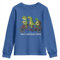 Subtle FDT Youth Sweatshirt Frog Dinosaur Turtle Political Satire - Wonder Print Shop