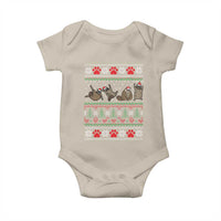 Raccoon Christmas Baby Onesie Funny Ugly Christmas