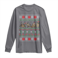 Raccoon Christmas Long Sleeve Shirt Funny Ugly Christmas