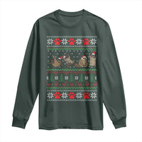 Raccoon Christmas Long Sleeve Shirt Funny Ugly Christmas