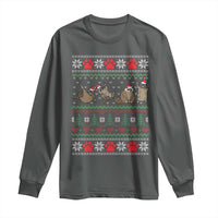 Raccoon Christmas Long Sleeve Shirt Funny Ugly Christmas