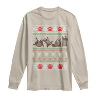 Raccoon Christmas Long Sleeve Shirt Funny Ugly Christmas