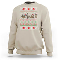 Raccoon Christmas Sweatshirt Funny Ugly Christmas - Wonder Print Shop
